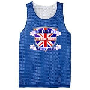 Queens Platinum Jubilee Gift Queen Platinum Jubilee Gift Mesh Reversible Basketball Jersey Tank