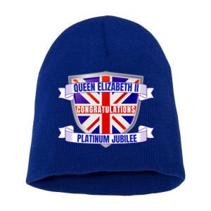 Queens Platinum Jubilee Gift Queen Platinum Jubilee Gift Short Acrylic Beanie