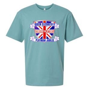 Queens Platinum Jubilee Gift Queen Platinum Jubilee Gift Sueded Cloud Jersey T-Shirt