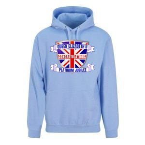 Queens Platinum Jubilee Gift Queen Platinum Jubilee Gift Unisex Surf Hoodie