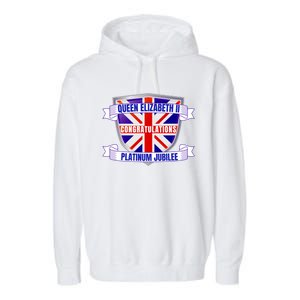 Queens Platinum Jubilee Gift Queen Platinum Jubilee Gift Garment-Dyed Fleece Hoodie