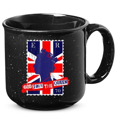 QUEEN'S PLATINUM JUBILEE GOD SAVE THE QUEEN 15oz Campfire Ceramic Mug