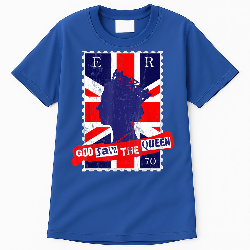 QUEEN'S PLATINUM JUBILEE GOD SAVE THE QUEEN Tall T-Shirt