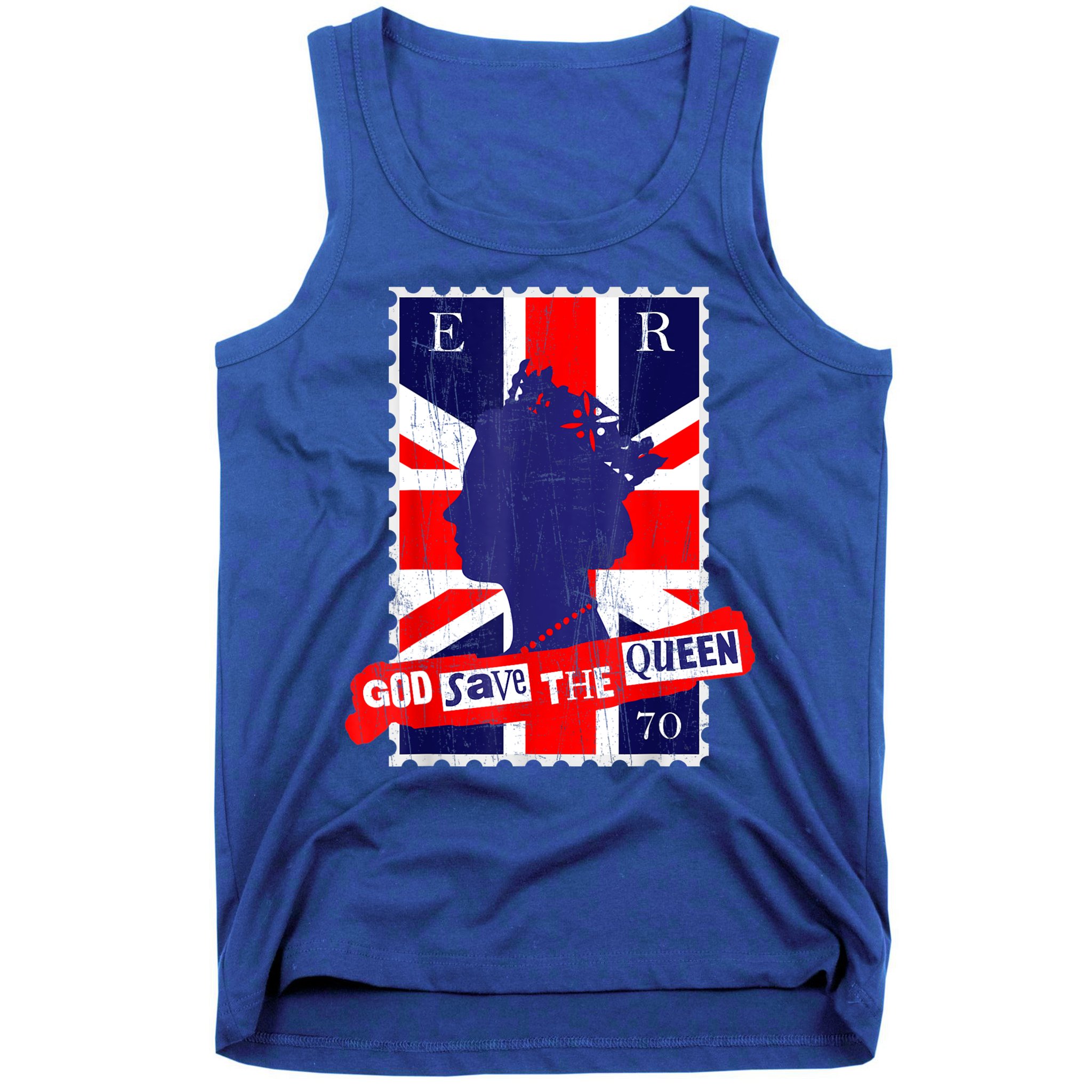 QUEEN'S PLATINUM JUBILEE GOD SAVE THE QUEEN Tank Top