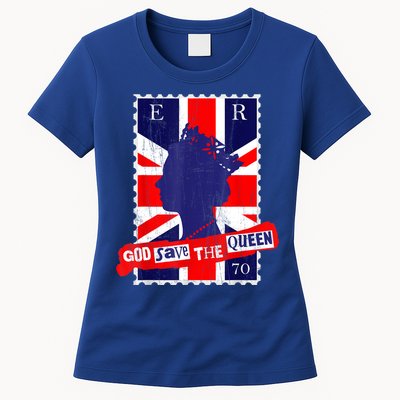 QUEEN'S PLATINUM JUBILEE GOD SAVE THE QUEEN Womens T-Shirt