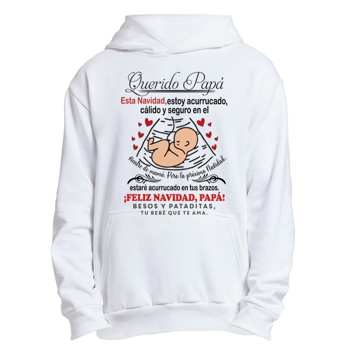 Querido PapáEsta Navidad Estoy Acurrucado Urban Pullover Hoodie