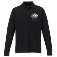 Quetico Provincial Park Ontario Canoe Camping Performance Long Sleeve Polo