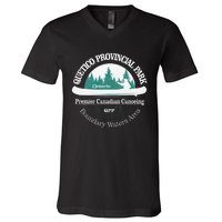 Quetico Provincial Park Ontario Canoe Camping V-Neck T-Shirt