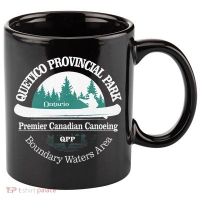 Quetico Provincial Park Ontario Canoe Camping 11oz C Handle Ceramic Mug