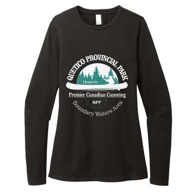 Quetico Provincial Park Ontario Canoe Camping Womens CVC Long Sleeve Shirt