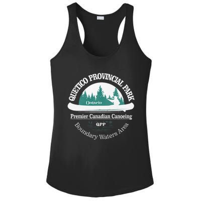 Quetico Provincial Park Ontario Canoe Camping Ladies PosiCharge Competitor Racerback Tank