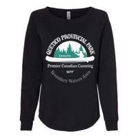 Quetico Provincial Park Ontario Canoe Camping Womens California Wash Sweatshirt