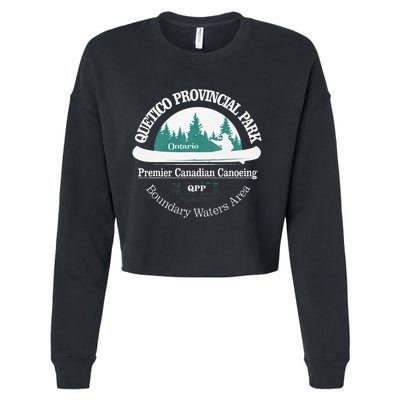 Quetico Provincial Park Ontario Canoe Camping Cropped Pullover Crew