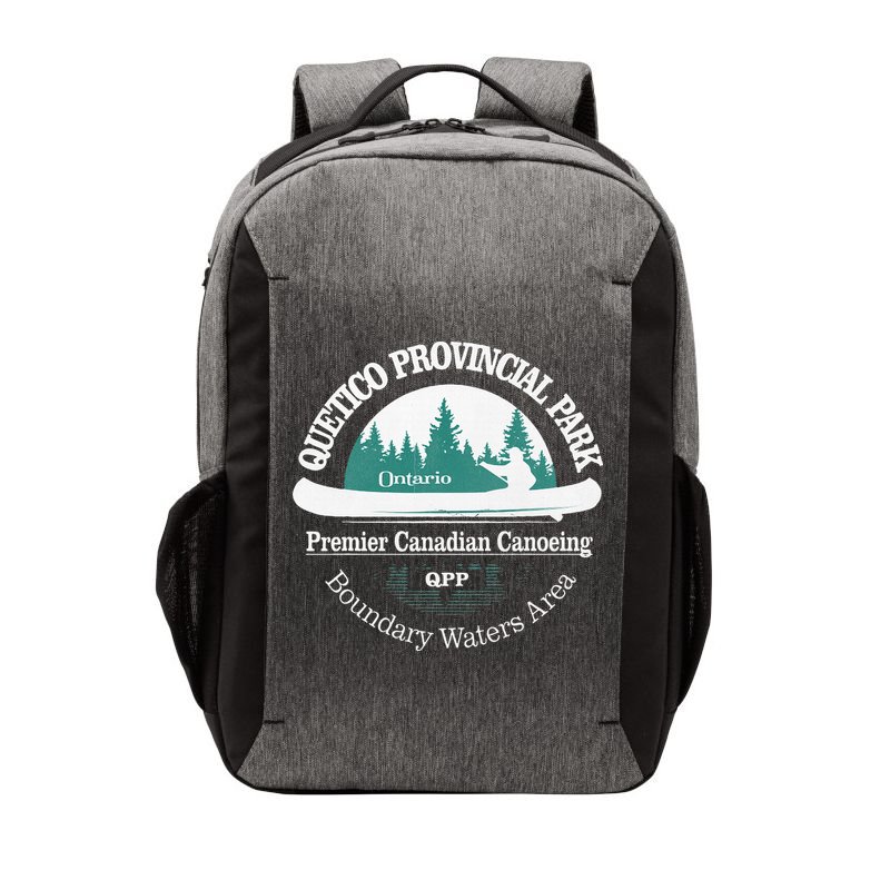 Quetico Provincial Park Ontario Canoe Camping Vector Backpack
