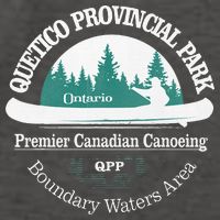 Quetico Provincial Park Ontario Canoe Camping Vector Backpack