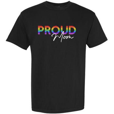 Queer Pride Proud Mom Rainbow Equality Pride Month LGBT Garment-Dyed Heavyweight T-Shirt