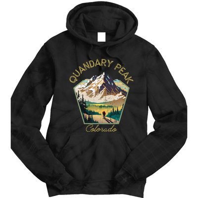 Quandary Peak Retro Clothing Quandary Peak Souvenir Tie Dye Hoodie