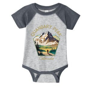 Quandary Peak Retro Clothing Quandary Peak Souvenir Infant Baby Jersey Bodysuit