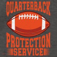 Quarterback Protection Service Vector Backpack