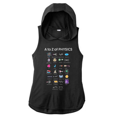 Quantum Physics String Theory Physics Student Science Ladies PosiCharge Tri-Blend Wicking Draft Hoodie Tank