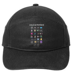 Quantum Physics String Theory Physics Student Science 7-Panel Snapback Hat