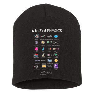 Quantum Physics String Theory Physics Student Science Short Acrylic Beanie