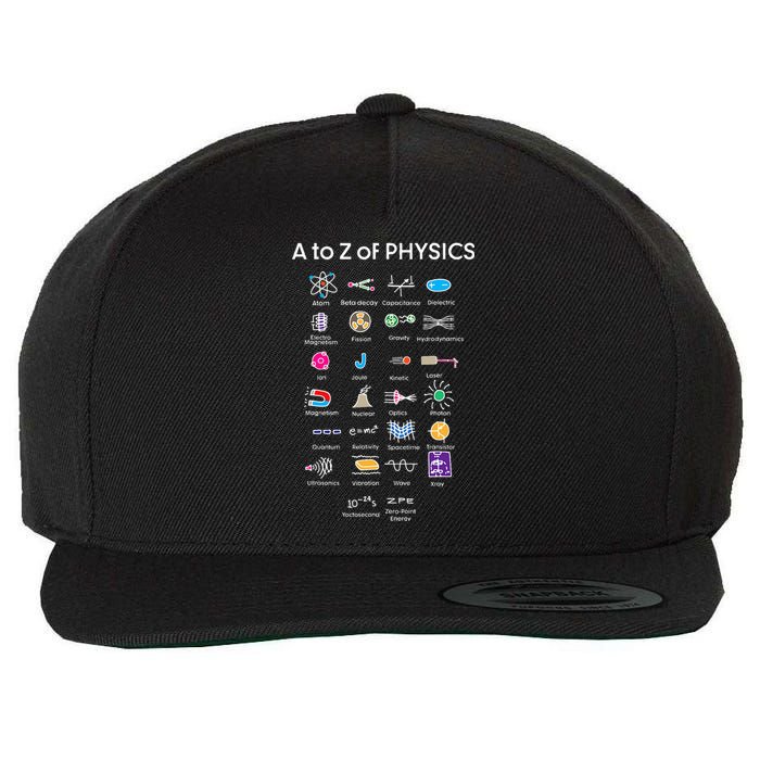 Quantum Physics String Theory Physics Student Science Wool Snapback Cap