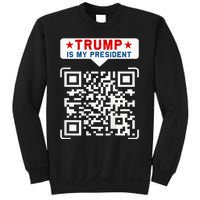 Qr President Trump 4547 Trump Dancing Code Sweatshirt