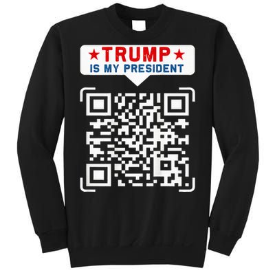 Qr President Trump 4547 Trump Dancing Code Sweatshirt