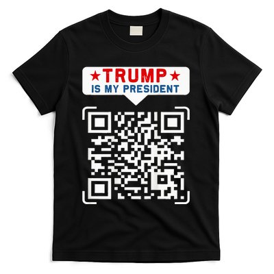 Qr President Trump 4547 Trump Dancing Code T-Shirt