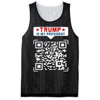 Qr President Trump 4547 Trump Dancing Code Mesh Reversible Basketball Jersey Tank