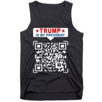 Qr President Trump 4547 Trump Dancing Code Tank Top