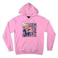 Qr President Trump Dance Code Hoodie