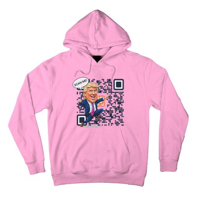 Qr President Trump Dance Code Hoodie