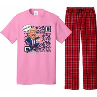 Qr President Trump Dance Code Pajama Set