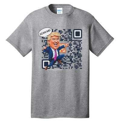 Qr President Trump Dance Code Tall T-Shirt