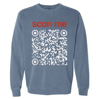 Qr President Trump Dance Code Trump 4547 Garment-Dyed Sweatshirt