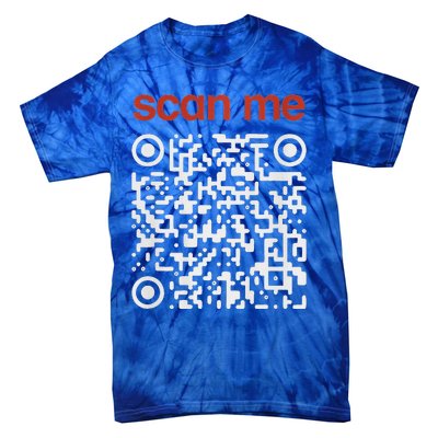 Qr President Trump Dance Code Trump 4547 Tie-Dye T-Shirt