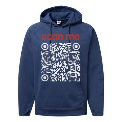 Qr President Trump Dance Code Trump 4547 Performance Fleece Hoodie