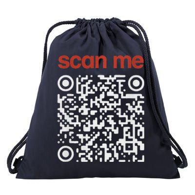 Qr President Trump Dance Code Trump 4547 Drawstring Bag