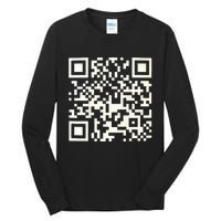 Qr President Trump 4547 Trump Dancing Code Tall Long Sleeve T-Shirt