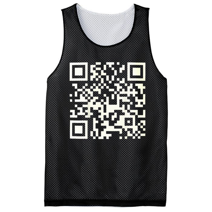 Qr President Trump 4547 Trump Dancing Code Mesh Reversible Basketball Jersey Tank