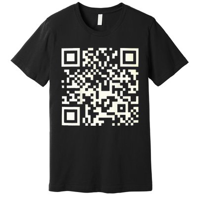 Qr President Trump 4547 Trump Dancing Code Premium T-Shirt