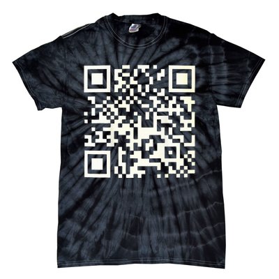 Qr President Trump 4547 Trump Dancing Code Tie-Dye T-Shirt