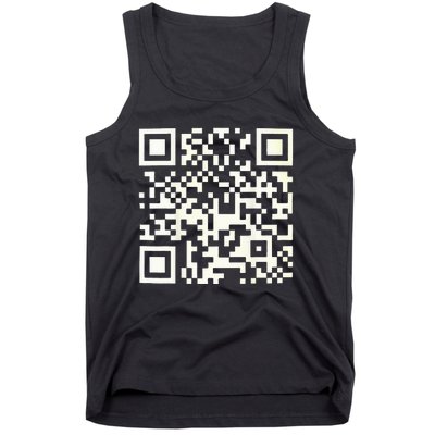 Qr President Trump 4547 Trump Dancing Code Tank Top