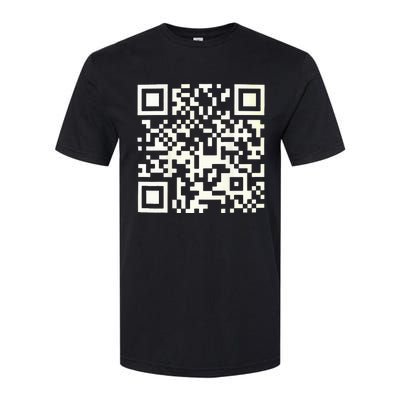 Qr President Trump 4547 Trump Dancing Code Softstyle CVC T-Shirt