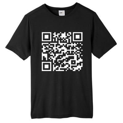 Qr President Trump 4547 Trump Dancing Code Tall Fusion ChromaSoft Performance T-Shirt