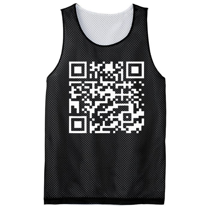 Qr President Trump 4547 Trump Dancing Code Mesh Reversible Basketball Jersey Tank