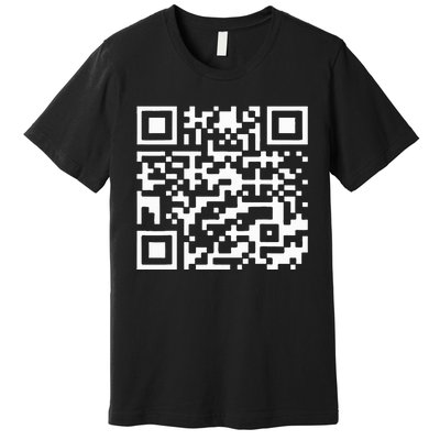 Qr President Trump 4547 Trump Dancing Code Premium T-Shirt