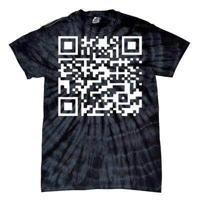 Qr President Trump 4547 Trump Dancing Code Tie-Dye T-Shirt